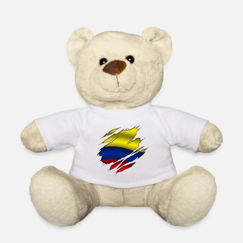 Colombie - Nounours - blanc