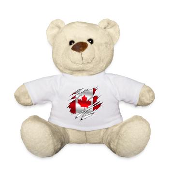 Canada (Canada) - Nounours - blanc - Devant