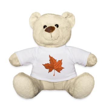 Feuille d’automne Feuille d’automne - Nounours - blanc - Devant