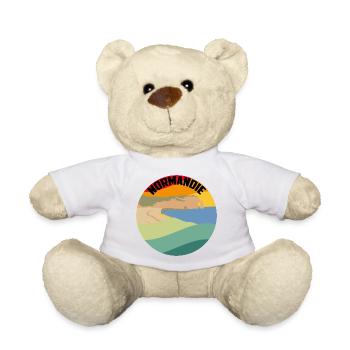 Normandie - Nounours - blanc - Devant