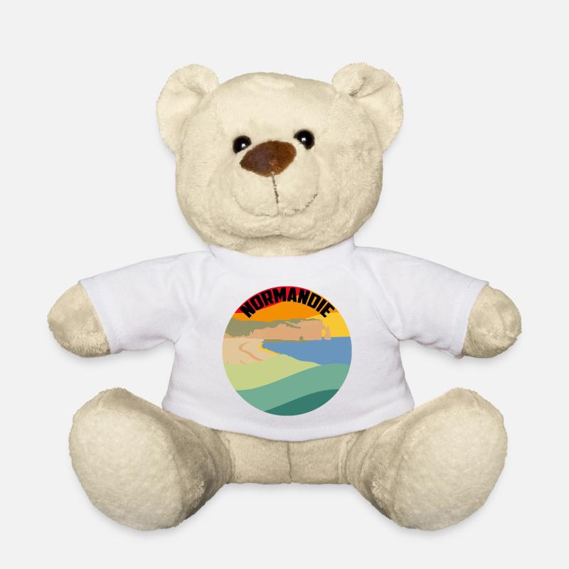 Normandie - Nounours - blanc