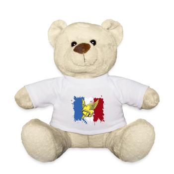 French Gauls - Teddy Bear - white - Front