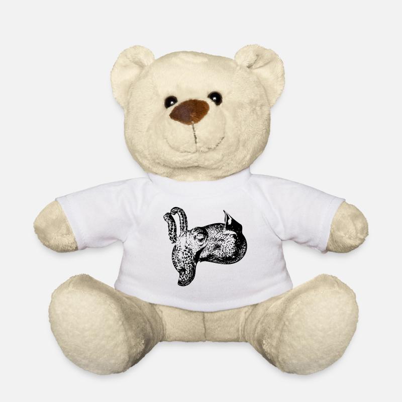 Vintage Sepie - Teddy - Weiß