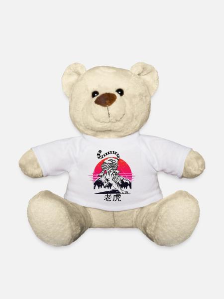 Chinesischer Weißer Tiger - Teddy - Weiß