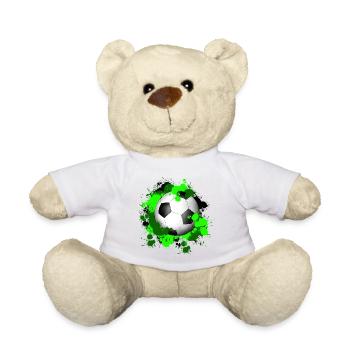 Blobs de football - Nounours - blanc - Devant