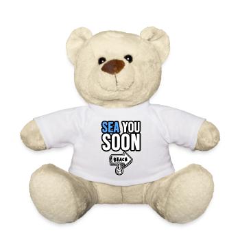 Sea you soon! - Teddy Bear - white - Front