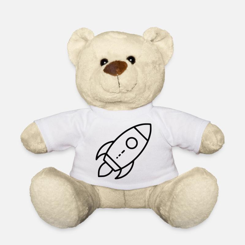 Rakete - Teddy - Weiß
