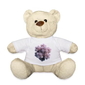 Fractales blanches - Nounours - blanc - Devant