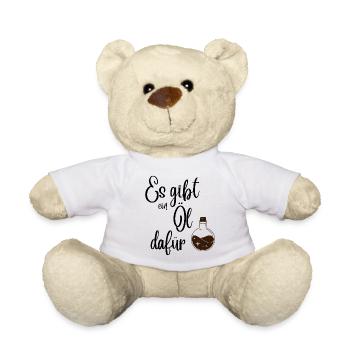 Il y a une huile pour cela - Nounours - blanc - Devant