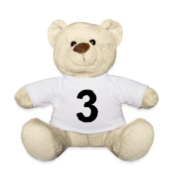 3 - Nounours - blanc - Devant