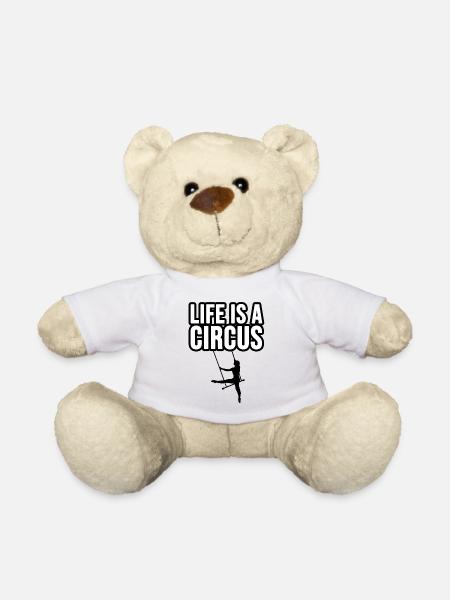 Das Leben ist ein Zirkus - Teddy - Weiß