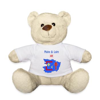 Maine & loire - Teddy Bear - white - Front