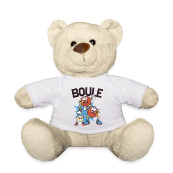 Tenue de pétanque boule pour boule bouler - Nounours - blanc - Devant