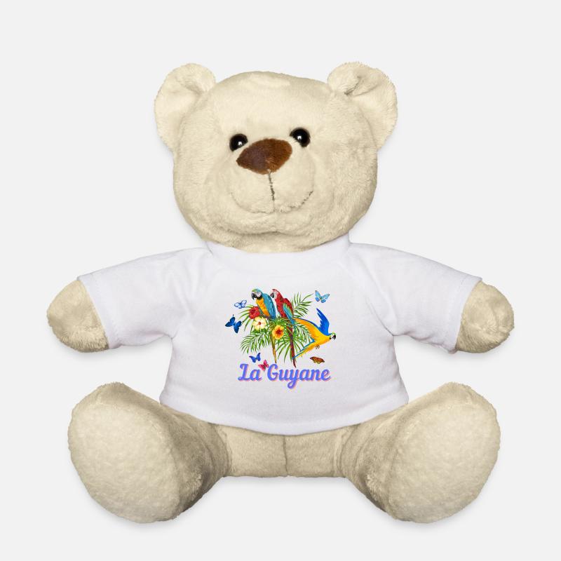 La Guyane - Nounours - blanc