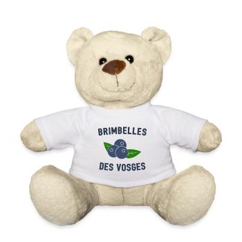Brimbelles of the Vosges - Teddy Bear - white - Front