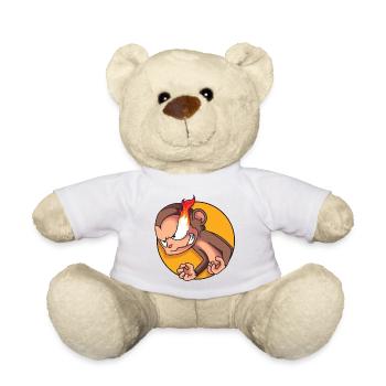 Rage-Äffchen - Teddy - Weiß - Vorne