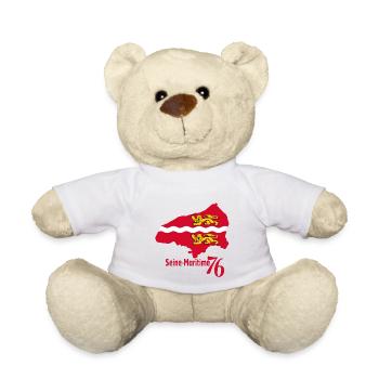 Seine Maritime - Teddy Bear - white - Front