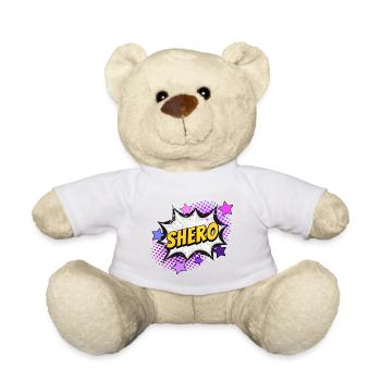 Shero - the heroine - Teddy Bear - white - Front