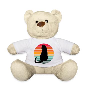 Katze Sunset - Teddy - Weiß - Vorne