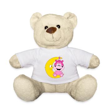 EINHORN - MOND - KIND - BABY - Teddy - Weiß - Vorne