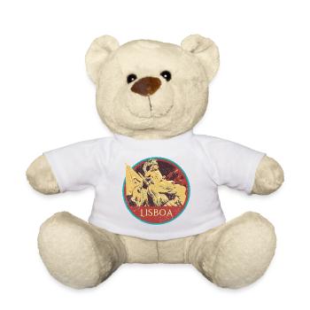 Lissabon Portugal, Augusta Straße - Teddy - Weiß - Vorne