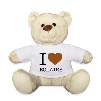I LOVE ECLAIRS - Teddy - Weiß - Vorne