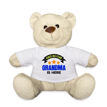 Grandmother Grandma Cool Statement Lieblingsomi Omi - Teddy Bear - white - Front