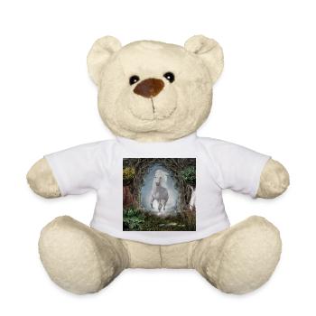 Merveilleuse licorne blanche - Nounours - blanc - Devant