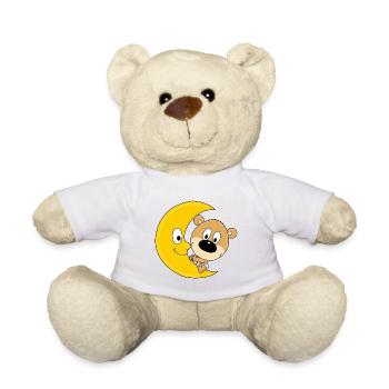 MOND - TEDDYBÄR - KINDER - BABY - TEDDY - BÄR - Teddy - Weiß - Vorne