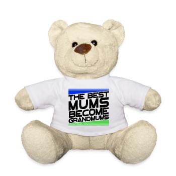 Cool Grandma Statement Grandmother Congratulations - Teddy Bear - white - Front