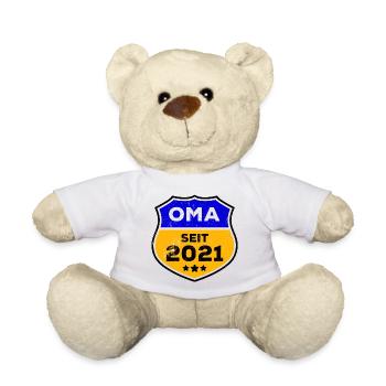 Seniorin Pensionistin Oma Statement Großmutter - Teddy - Weiß - Vorne