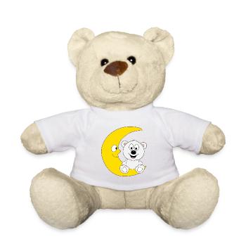 EISBÄR - MOND - TIER - KINDER - BABYS - Teddy - Weiß - Vorne
