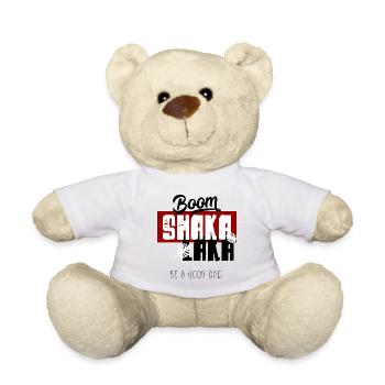 Boom Shaka Laka Spruch - Teddy - Weiß - Vorne