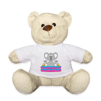 KOALA - PLANSCHBECKEN - POOL - SHAKA - TIER - Teddy - Weiß - Vorne