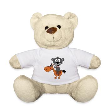 PANTHER - PFERD - REITEN - REITSPORT - TIERISCH - Teddy - Weiß - Vorne