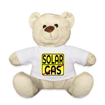 Durabilité MANAGER - ENERGIE SOLAIRE - PRIX DU GAZ - Nounours - blanc - Devant