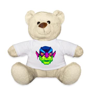 Ein Schönes und lustiges Ork Monster Design - Teddy - Weiß - Vorne