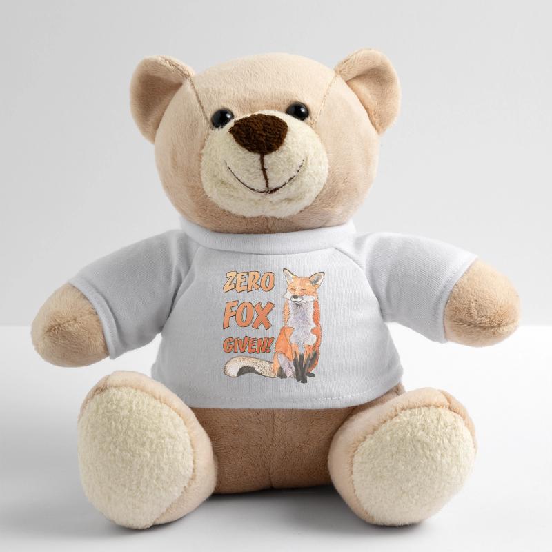 Zero Fox given No Fox given cute fox Teddy Bear
