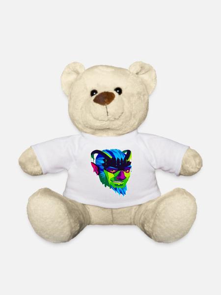 Un beau et drôle Satyre Satan Design - Nounours - blanc