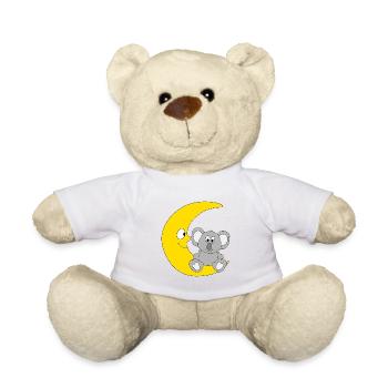 MOND - TIER - KOALA - KIND - BABY - TIERISCH - Teddy - Weiß - Vorne