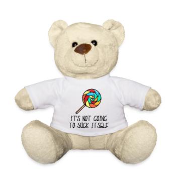 Cool Sweets Statement Candy avec une dent sucrée - Nounours - blanc - Devant