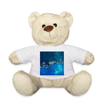 Elegantes Blumendesign - Teddy - Weiß - Vorne