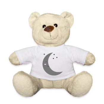 Mond Kawaii - Teddy - Weiß - Vorne