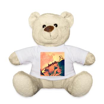 wunderbares Blumendesign - Teddy - Weiß - Vorne