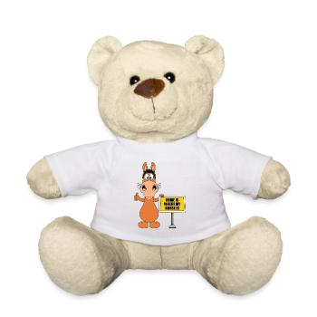 PFERD - PONY - HOME IS WHERE MY HORSE IS - Teddy - Weiß - Vorne