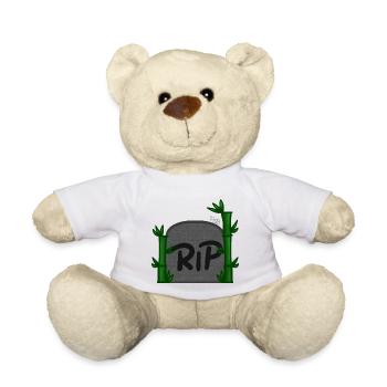 Rip! By Pousse2Bambou ! - Teddy Bear - white - Front