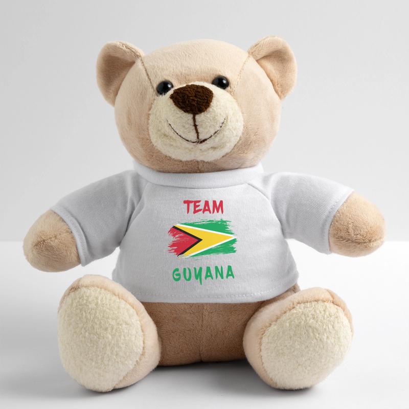 Drapeaux de l'équipe Guyane Nounours