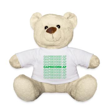 Capricorn Esoteric Statement Zodiac Superstition - Teddy Bear - white - Front