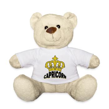 Capricorn Astrology Superstition Esoteric Saying - Teddy Bear - white - Front