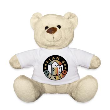 Plan B Boozing - Nounours - blanc - Devant